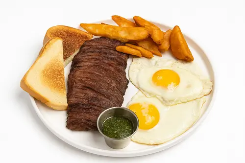 Country Steak and Eggs